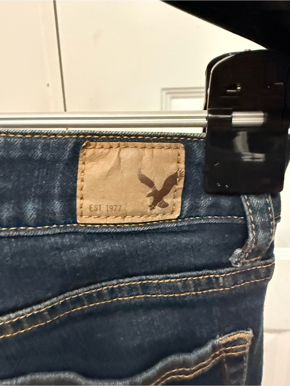 American Eagle Outfitters Dark Navy Skinny Jeans - Picture 6 of 7